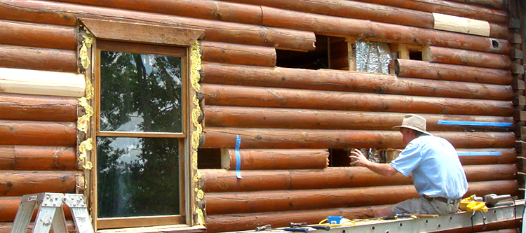 Log Home Repair Emanuel County, Georgia